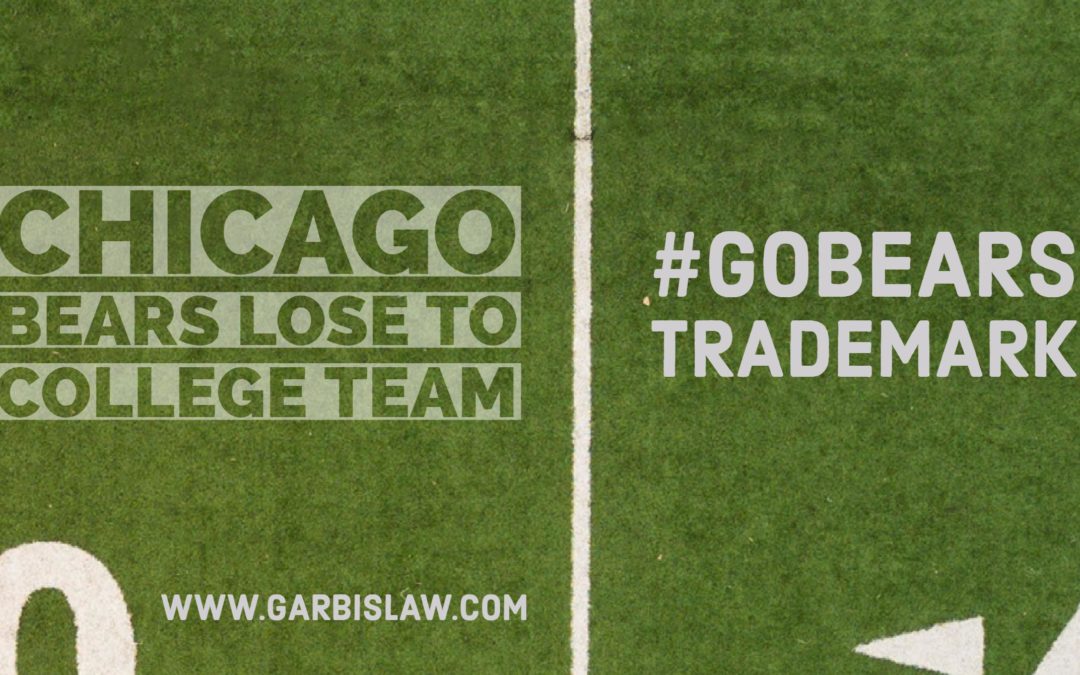 Chicago Bears Lose to College Team – Go Bears Trademark